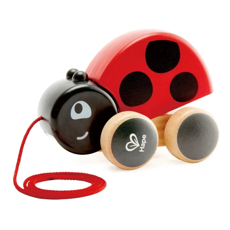 Hape Ladybug Pull Along