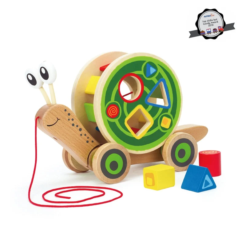 Hape Walk-A-long Snail