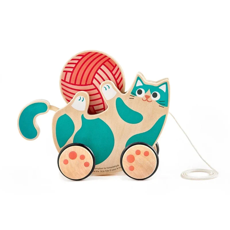 Hape Roll & Rattle Kitten