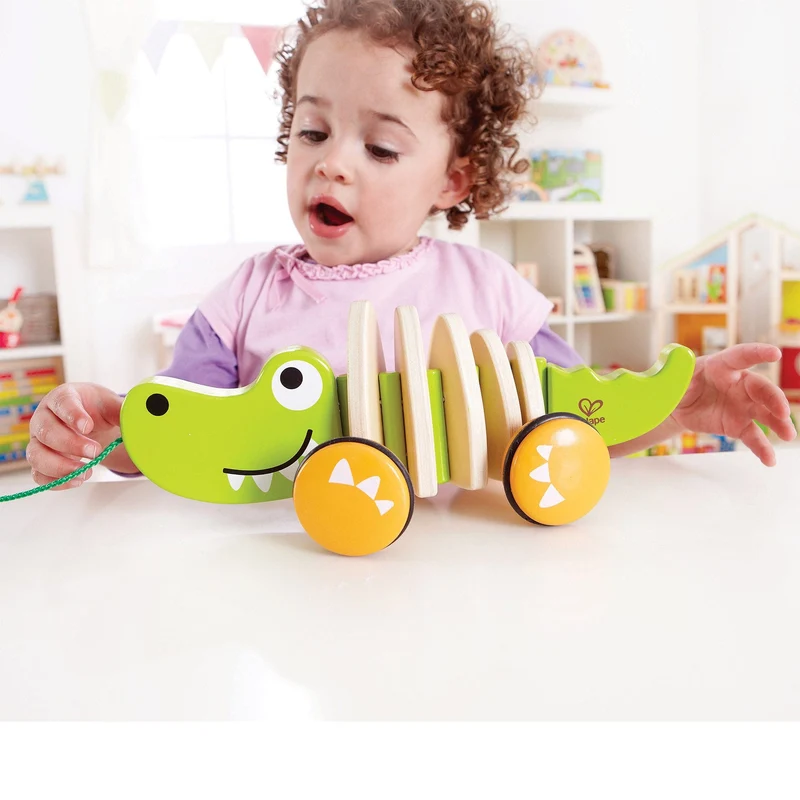 Hape Walk-A-Long-Crocodile / FSC