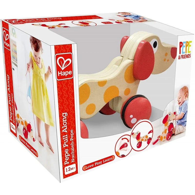 Hape Walk-A-Long Puppy / FSC