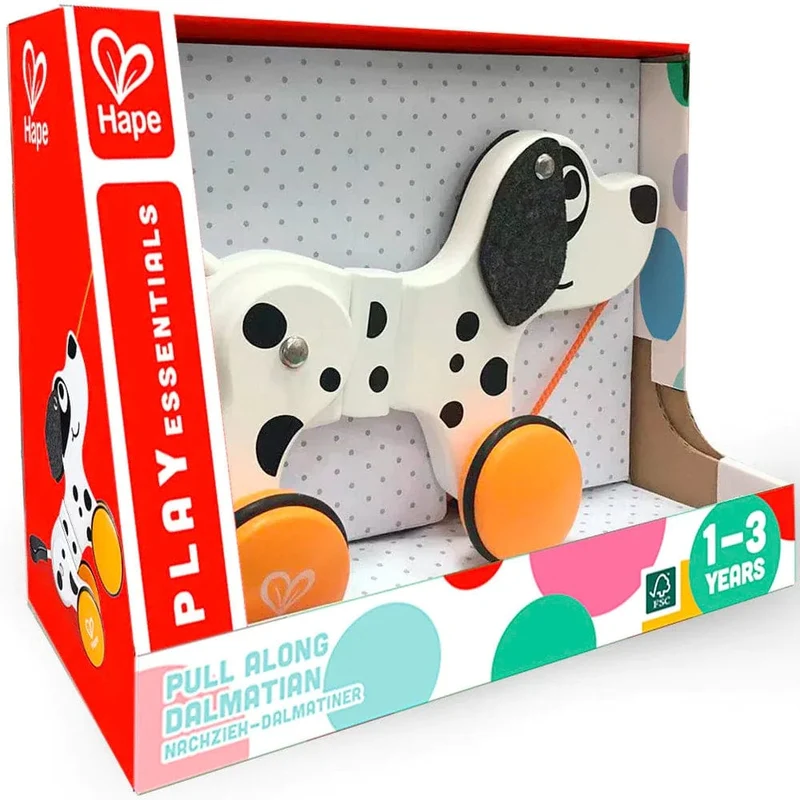 Hape Pull Along Dalmatian