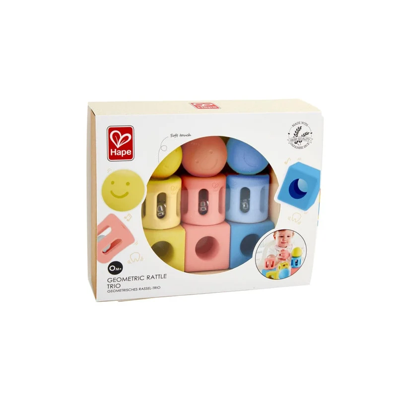 Hape Geometric Rattle Trio