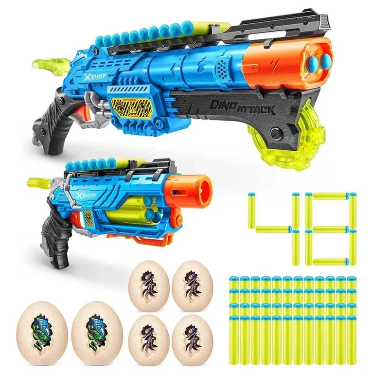 Zuru X-Shot Dino Attack Combo Pack Hunter & Eliminator 2Pcs