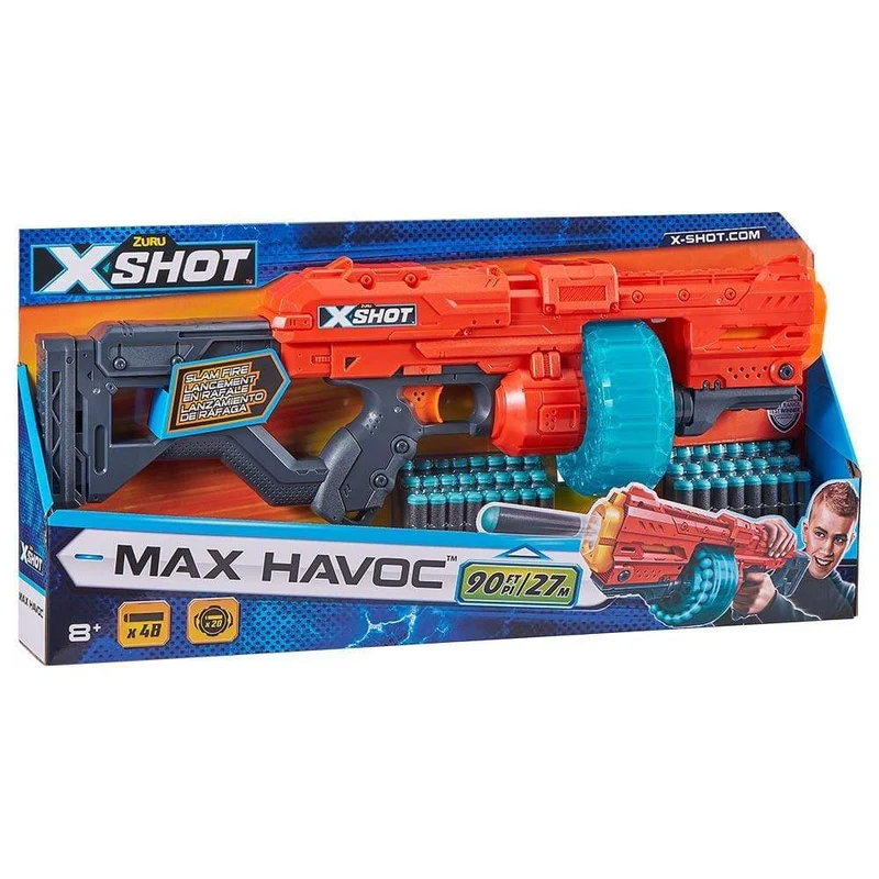Zuru X-Shot Excel Max Havoc 48 Darts