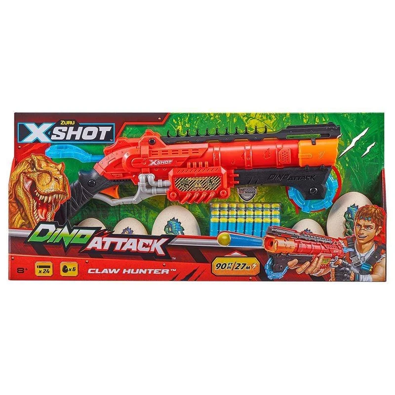 Zuru X-Shot Dino Attack-Eliminator 24 Darts