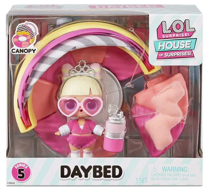 LOL Surprise House of Surprises Daybed Lit De Repos