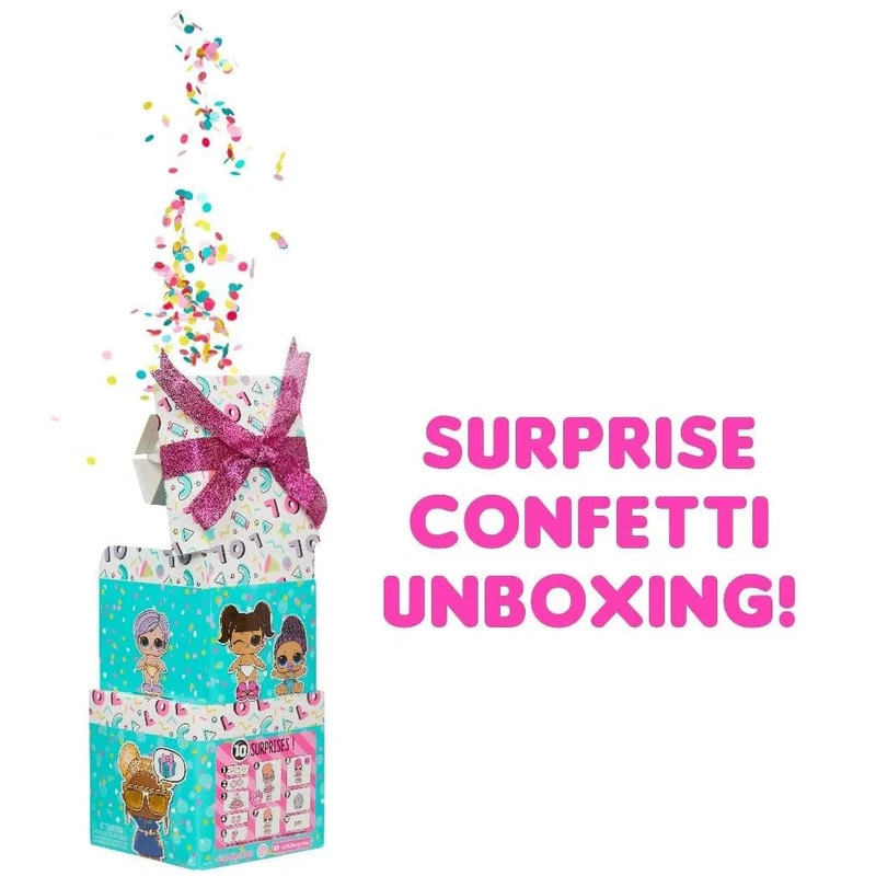 LOL Surprise Confetti Pop Birthday Sisters Doll