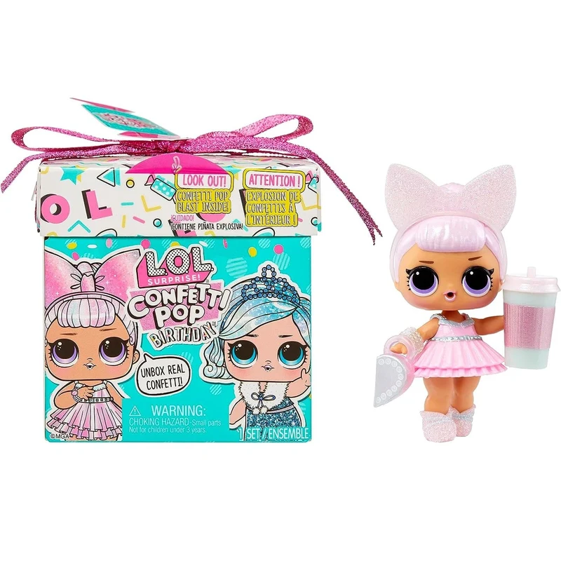 LOL Surprise Confetti Pop Birthday Box