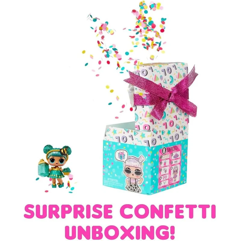 LOL Surprise Confetti Pop Birthday Box