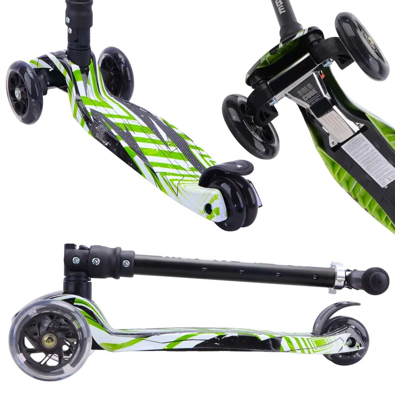 BoldCube 3 Wheel Scooter Big Fold - Swift Green