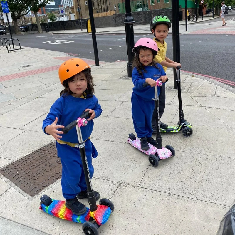 BoldCube 3 Wheel Scooter Big Fold - Swift Green