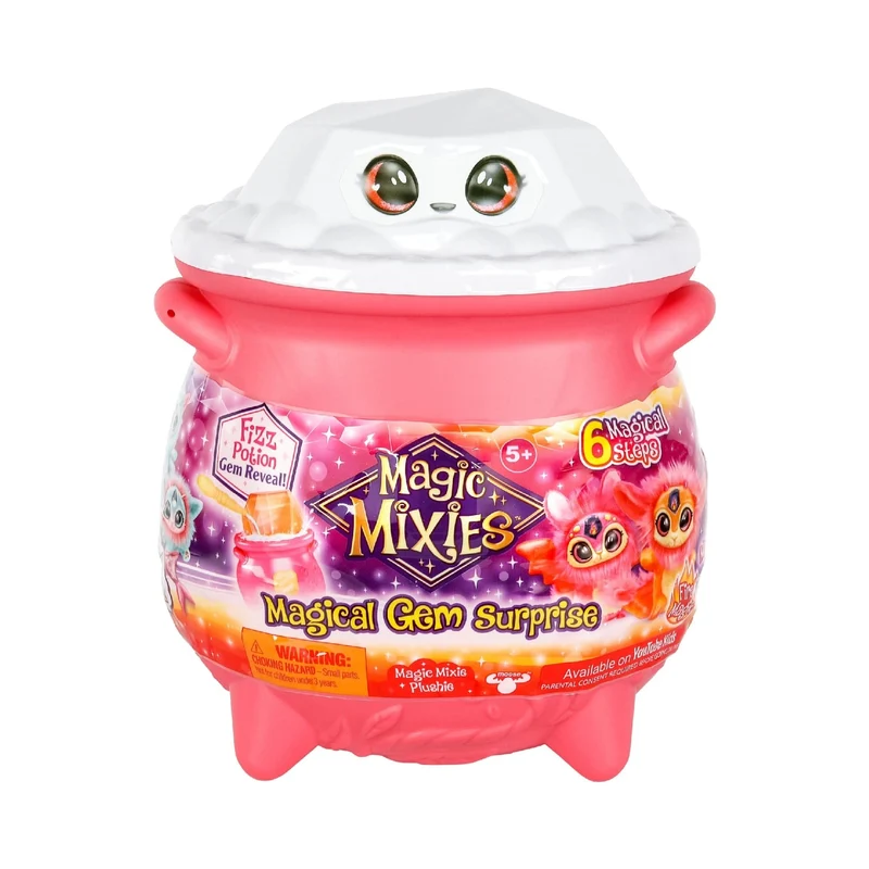 Magic Mixies Magical Gem Surprise Cauldron – Fire Magic