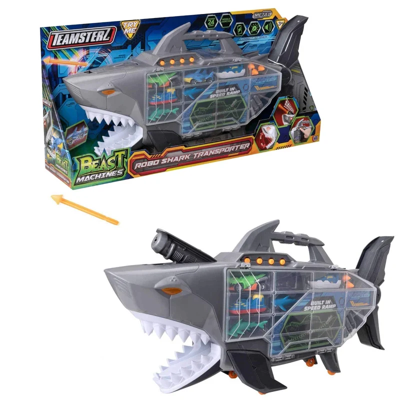 Teamsterz Robo Shark Transporter Playset