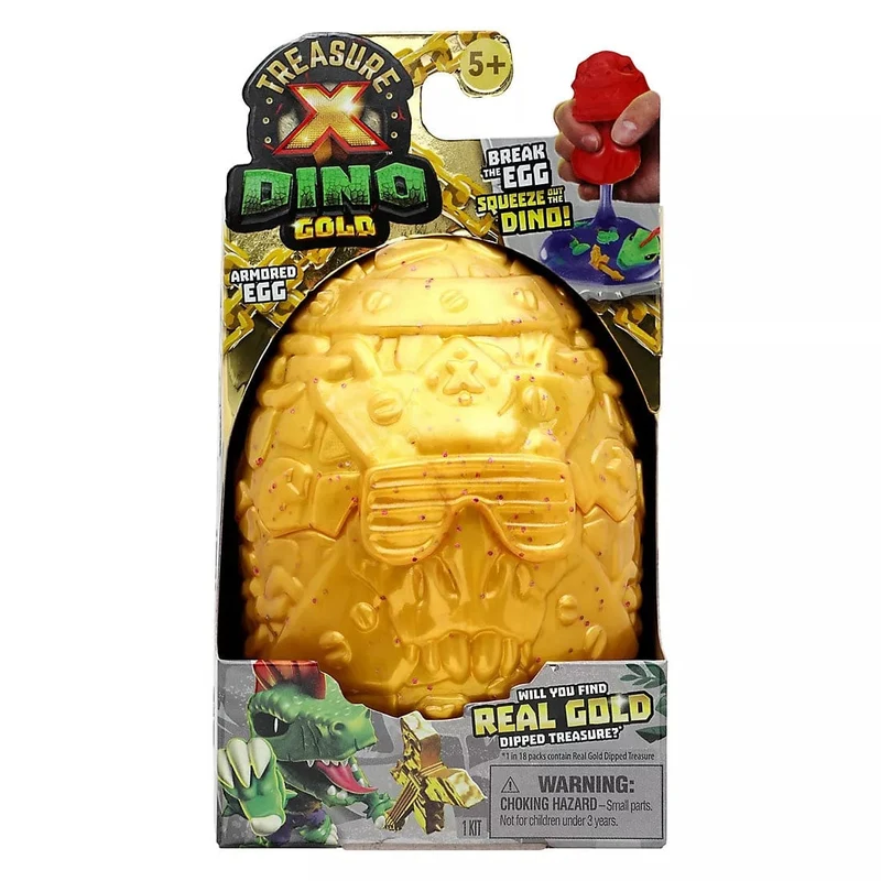 Treasure X Set Dino Gold S4 Armored Egg