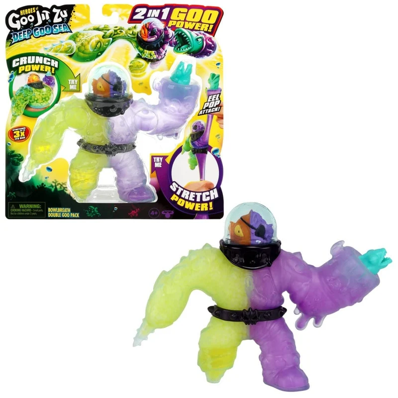 Heroes Of Goo Jit Zu Deep Goo Sea – Bowlbreath Double Goo Pack