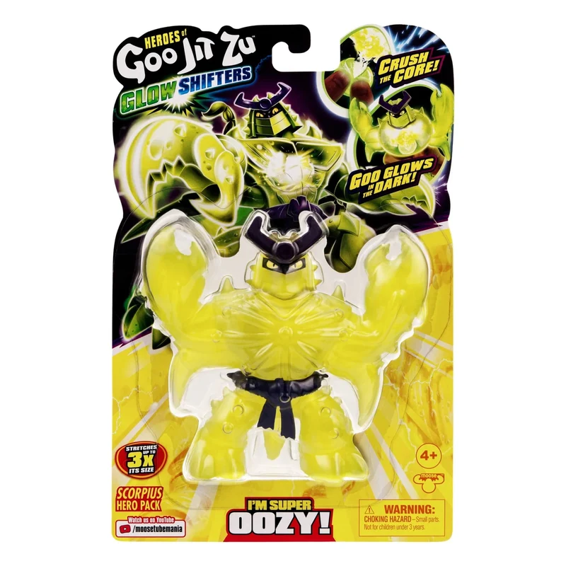 Heroes of Goo Jit Zu Glow Shifters Scorpious Hero Pack