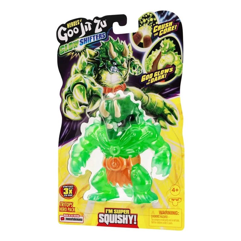 Heroes of Goo Jit Zu Glow Shifters Tritops Hero Pack