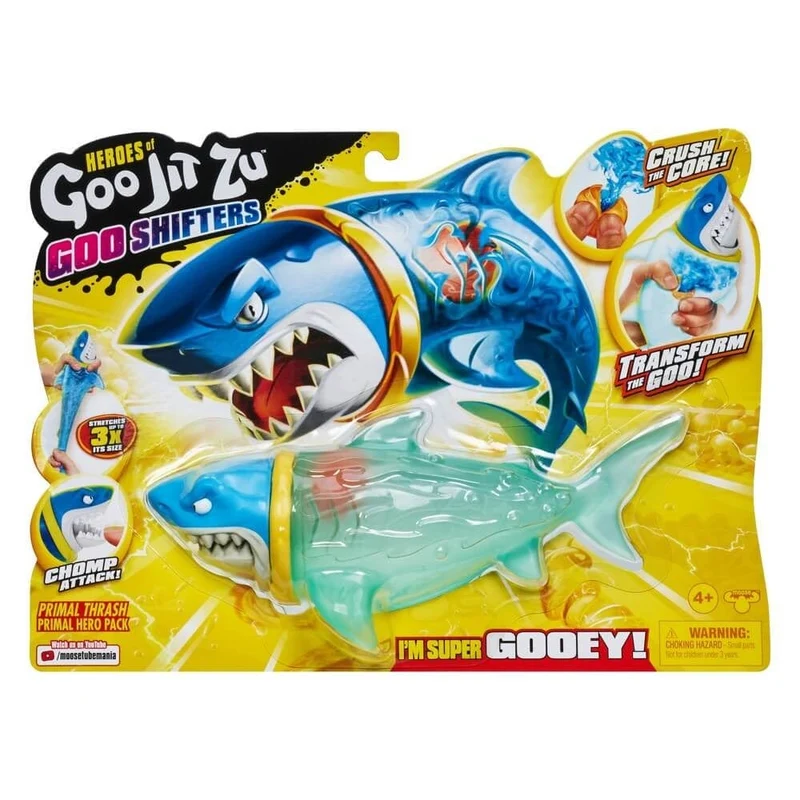 Heroes of Goo Jit Zu Goo Shifters Primal Thrash Figure (15 cm)