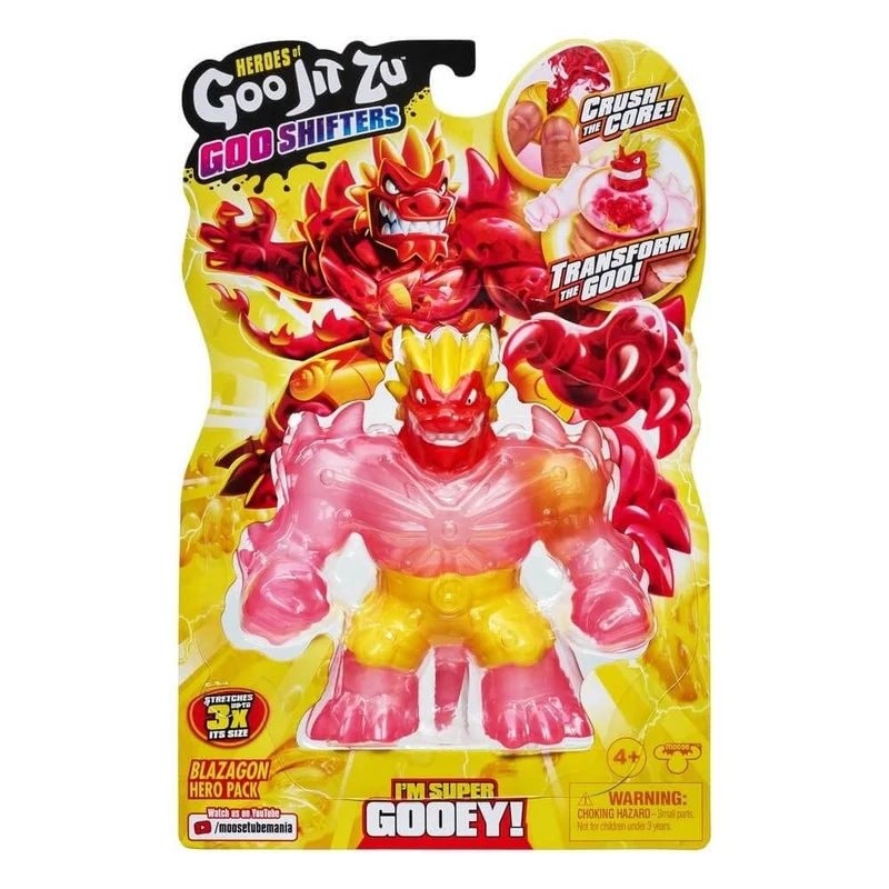 Heroes of Goo Jit Zu Goo Shifters Blazagon Figure (12 cm)