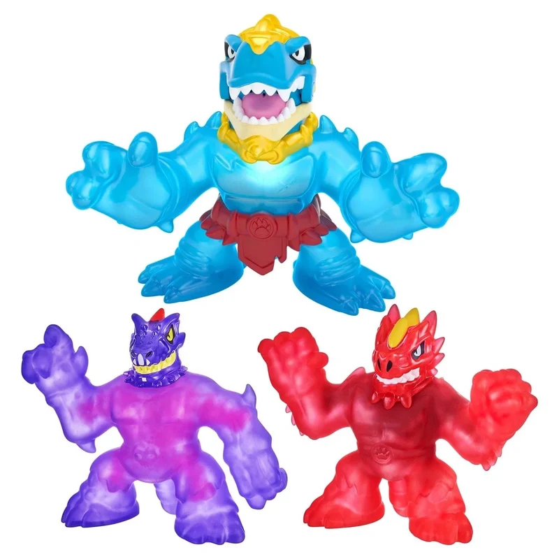 Heroes of Goo Jit Zu Ultra Raptor Dino Figure Set (Pack of 3)