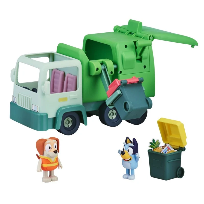 Bluey Garbage Truck Playset
