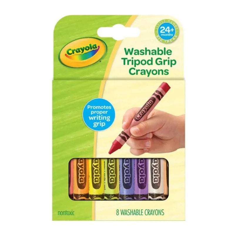 Crayola - My First Crayola Washable Tripod Grip Crayons