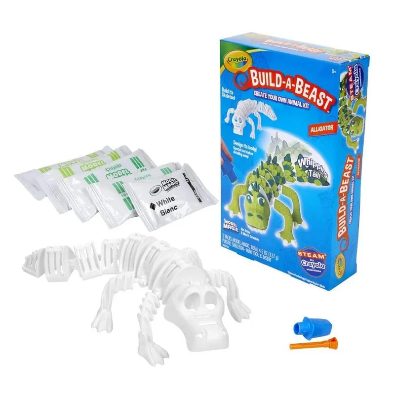 Crayola - Build-A-Beast Gator Craft Kit