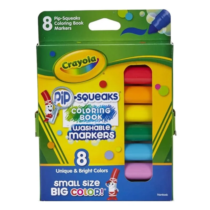 Crayola - Pip-Squeaks Washable Markers 8pcs