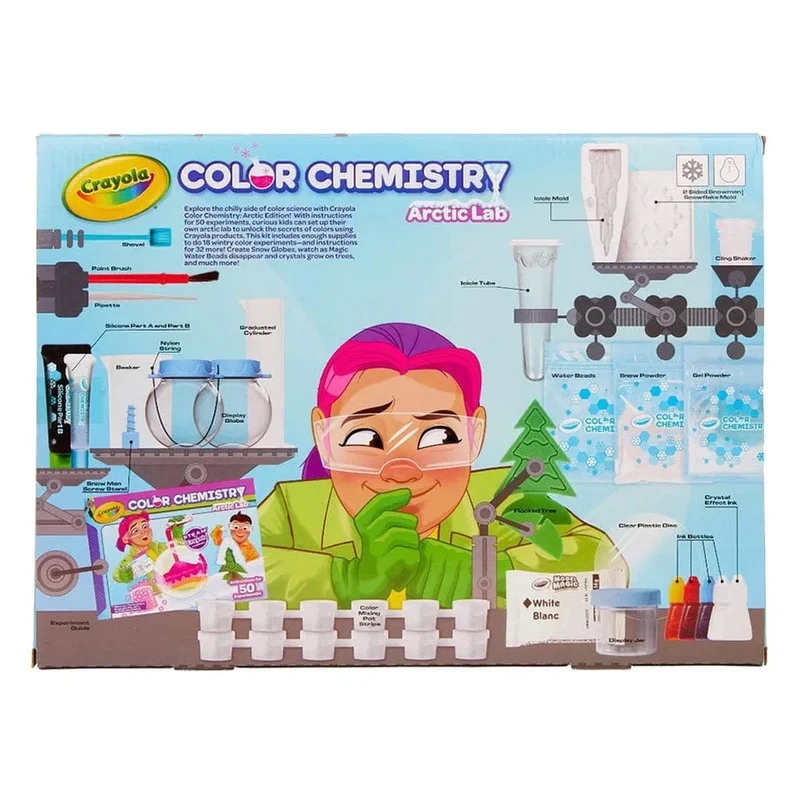 Crayola - Color Chemistry Set - Learn About The Arctic