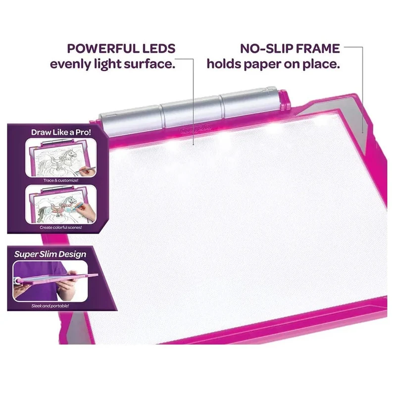 Crayola - Light-Up Tracing Pad For Girls - Assorted