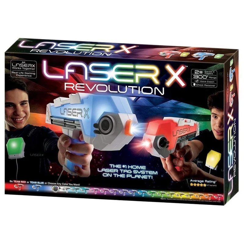 Laser X - Revolution Double Blasters Battery Operated
