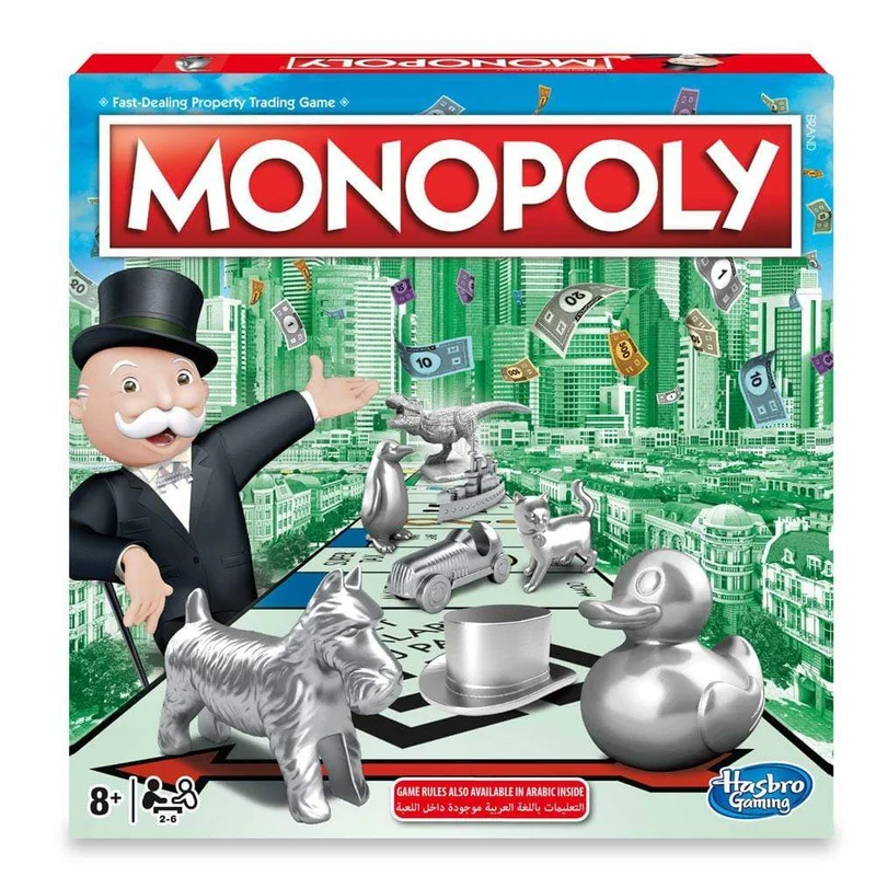 Hasbro Gaming - Monopoly Classic Game (Arabic)