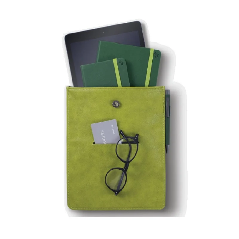 Bookaroo Books & Stuff Pouch - Chartreuse
