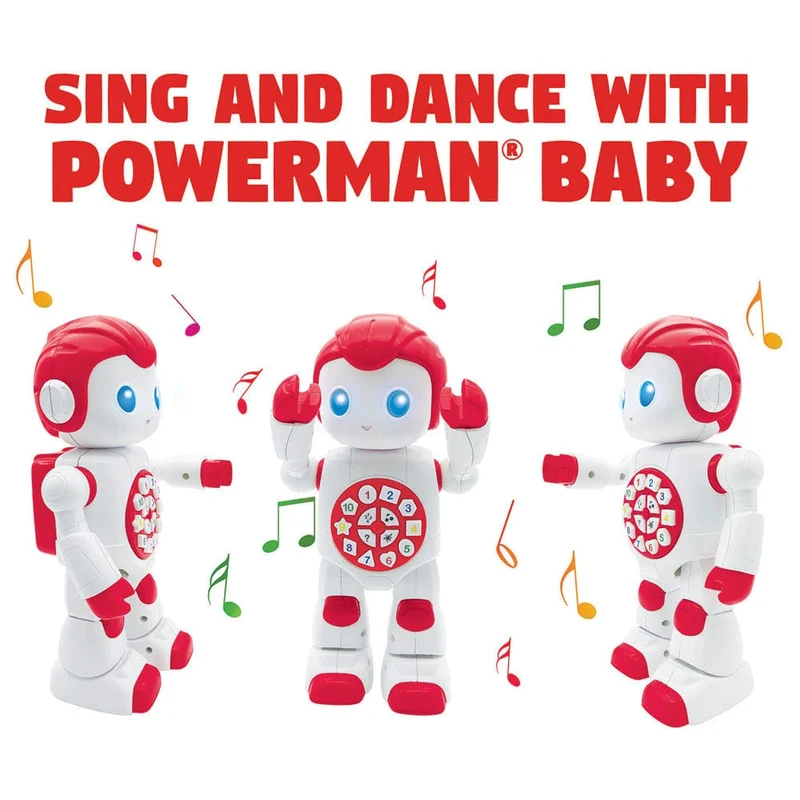 Lexibook - Powerman First Talking Robot Learning Toy - English