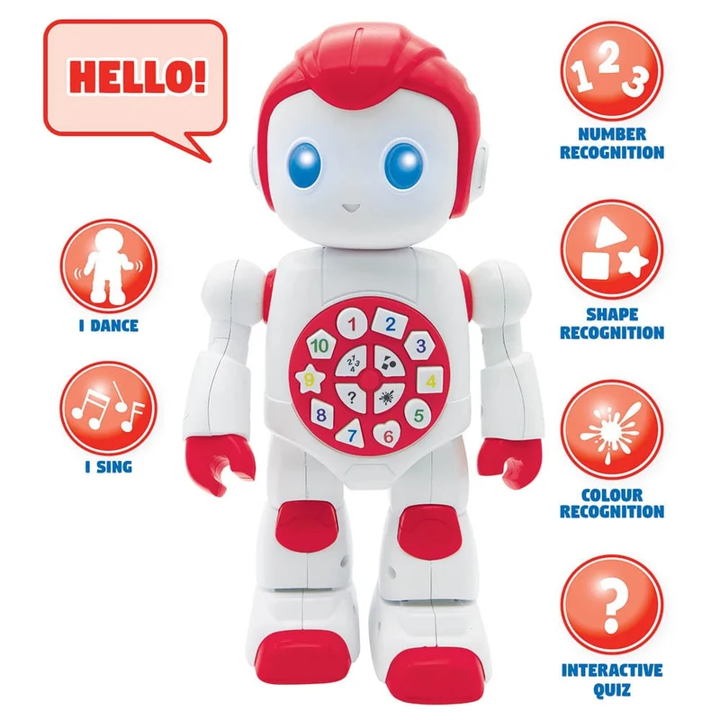 Lexibook - Powerman First Talking Robot Learning Toy - English