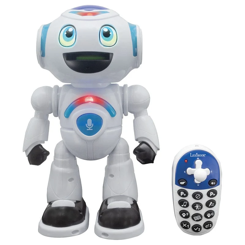 Lexibook - Powerman RC Master Stem Robot w/ Quiz - English
