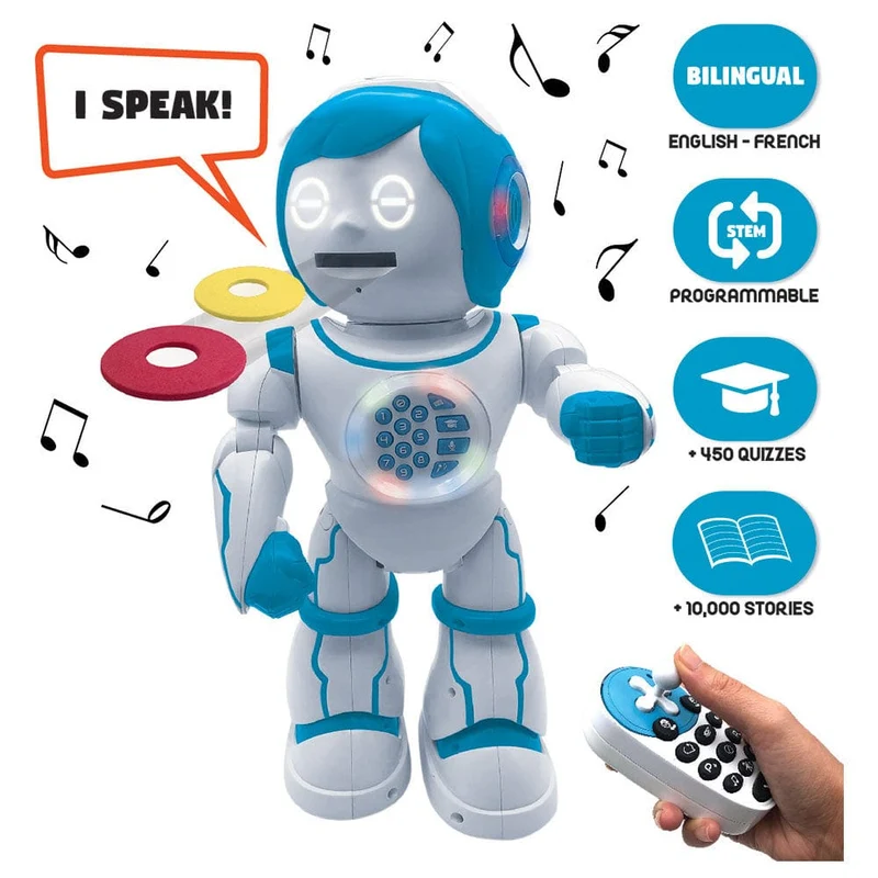 Lexibook - Powerman RC Kid My Smart Robot - English Version