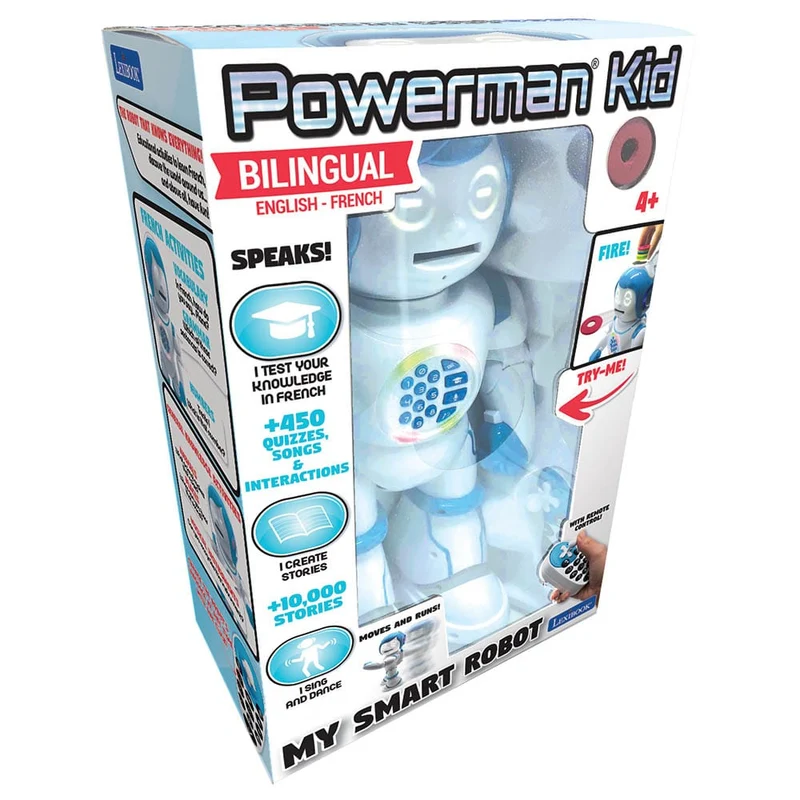 Lexibook - Powerman RC Kid My Smart Robot - English Version