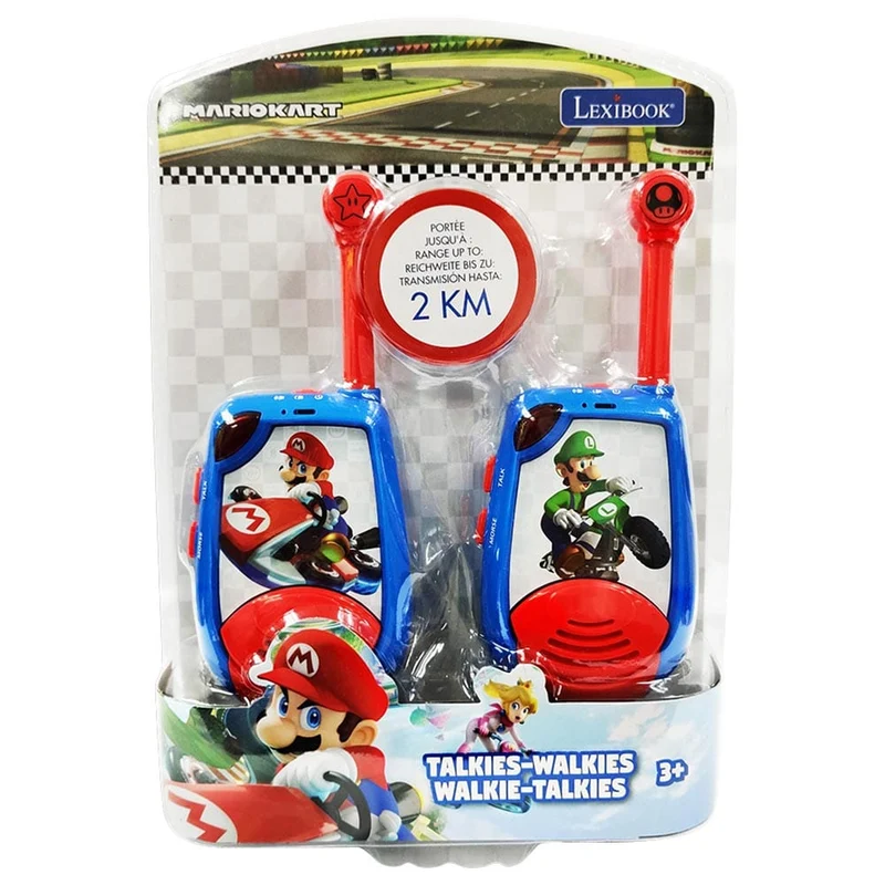 Lexibook - Mario Kart Digital Walkie-Talkies