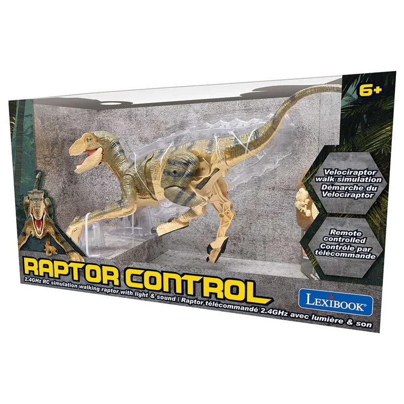 Lexibook - RC Velociraptor Dinosaur Simulation