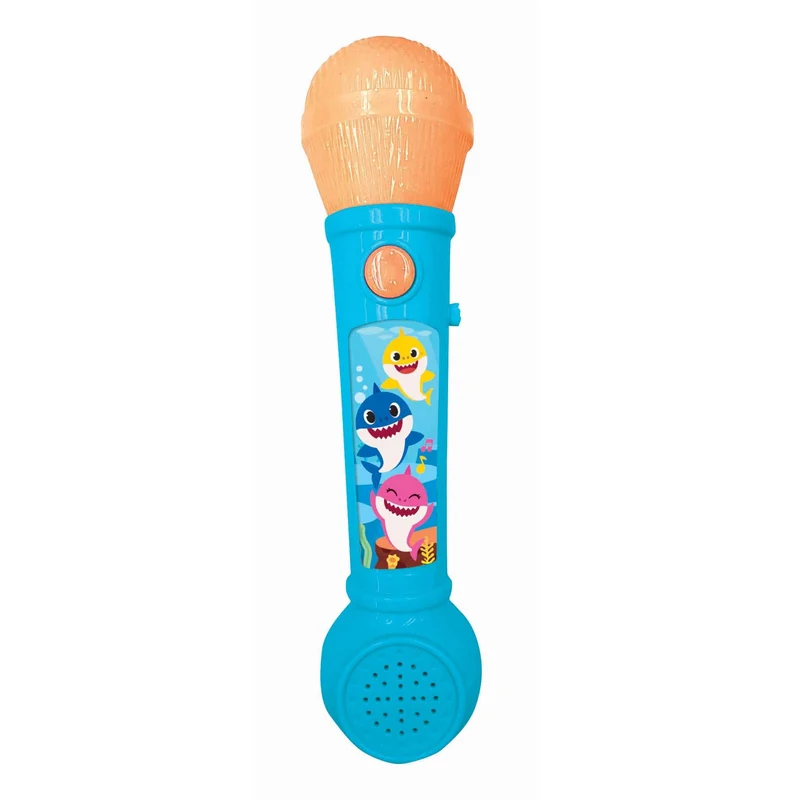 Baby Shark Lighting Microphone with Melodies and Sound Effects