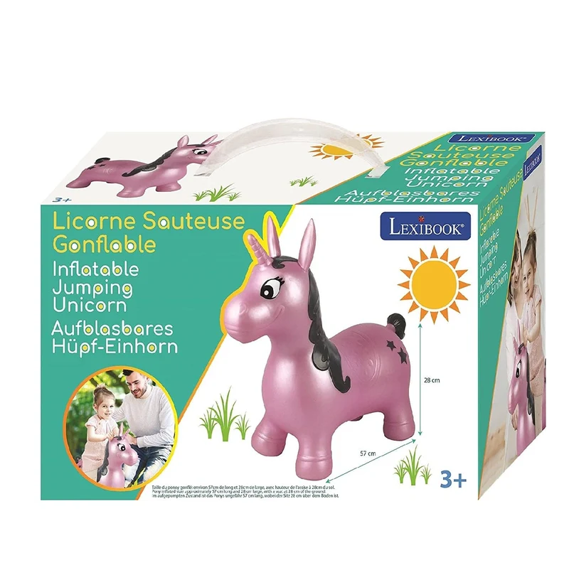 Inflatable jumping Unicorn