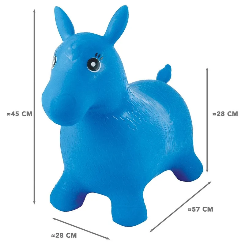 Inflatable Jumping Blue Horse
