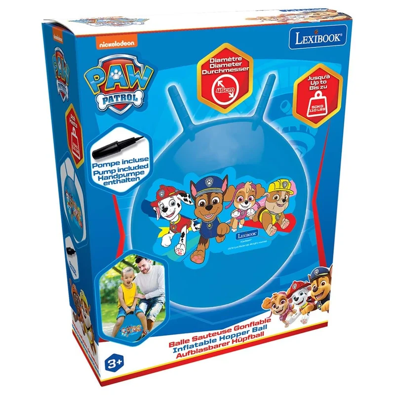 Paw Patrol Inflatable Hopper Ball 45cm
