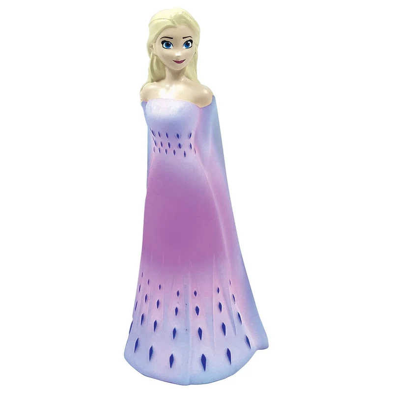 Frozen Elsa 3D Design Color Change Pocket Night Light Approx 13cm Assoted 1pc