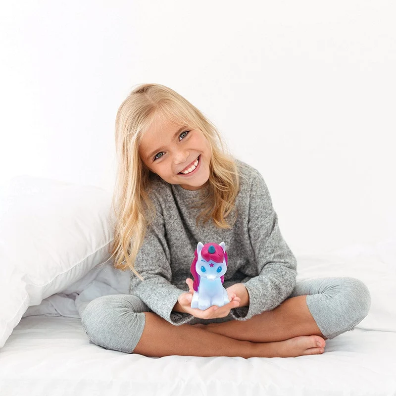 Lexibook - Unicorn 3D Design Color Change Pocket Night Light Approx. 13cm