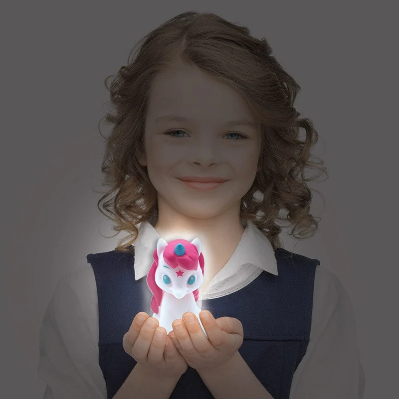 Lexibook - Unicorn 3D Design Color Change Pocket Night Light Approx. 13cm