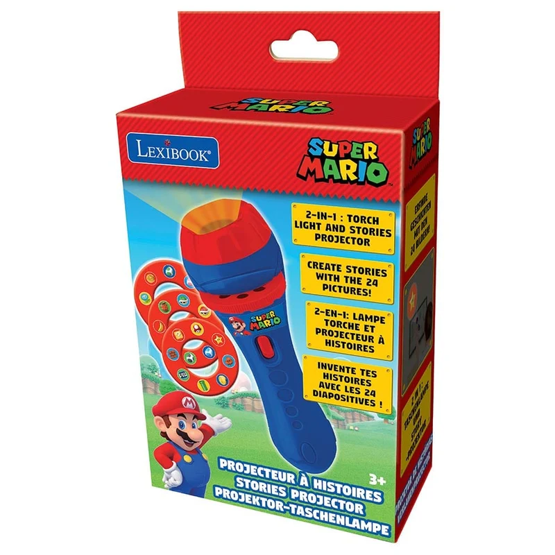 Super Mario Stories Projector and Torch Light