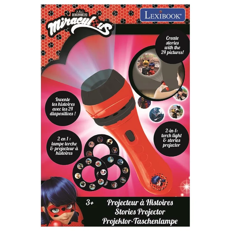 Miraculous Stories Projector and Torch Light